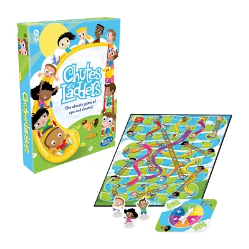 Hasbro Chutes And Ladders Kids Classic Board Game