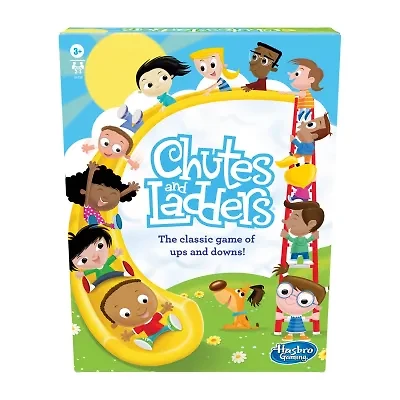 Hasbro Chutes And Ladders Kids Classic Board Game