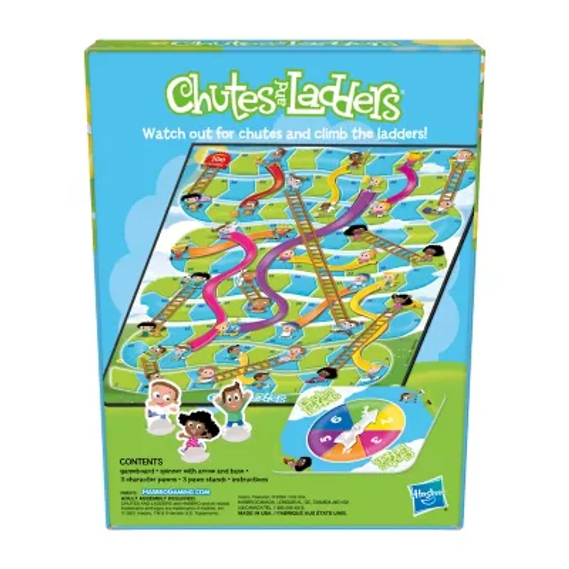 Hasbro Chutes And Ladders Kids Classic Board Game