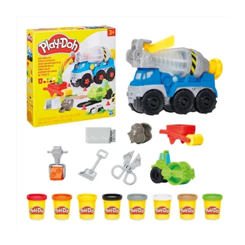 Play-Doh Road Work Fun