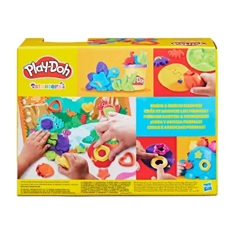 Play-Doh Shapes and Colors Dino