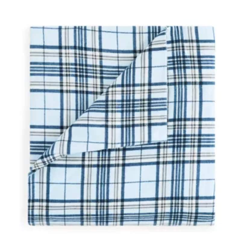 North Pole Trading Co. Printed Cotton Flannel Sheet Set