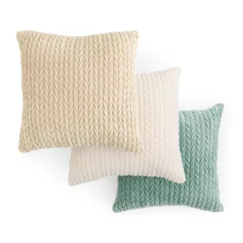 Fieldcrest Faux Mink Lumbar Pillow