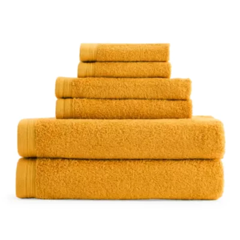 Home Expressions Solid & Stripe Bath Towel