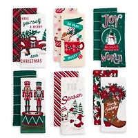 North Pole Trading Co. Red Truck 2-pc. Kitchen Towel Set
