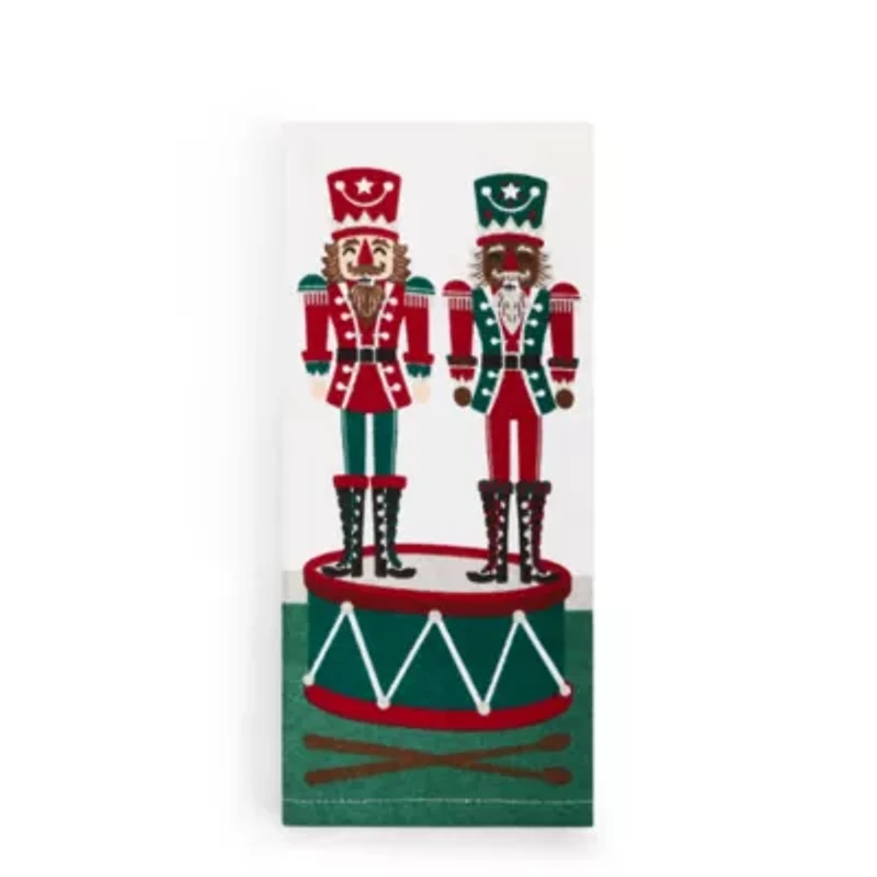 North Pole Trading Co. Nutcracker 2-pc. Kitchen Towel Set