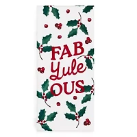 North Pole Trading Co. Holly Berry 2-pc. Kitchen Towel Set