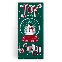 North Pole Trading Co. Joy Snow Globe 2-pc.Kitchen Towel Set