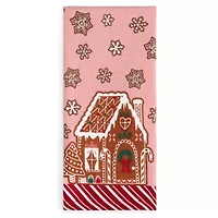 North Pole Trading Co. Gingerbread House 2-pc. Kitchen Towel Set