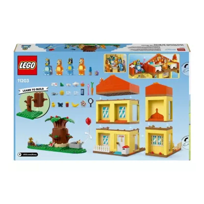 LEGO® Bluey's Family House 11203 Building Set (382 Pieces)