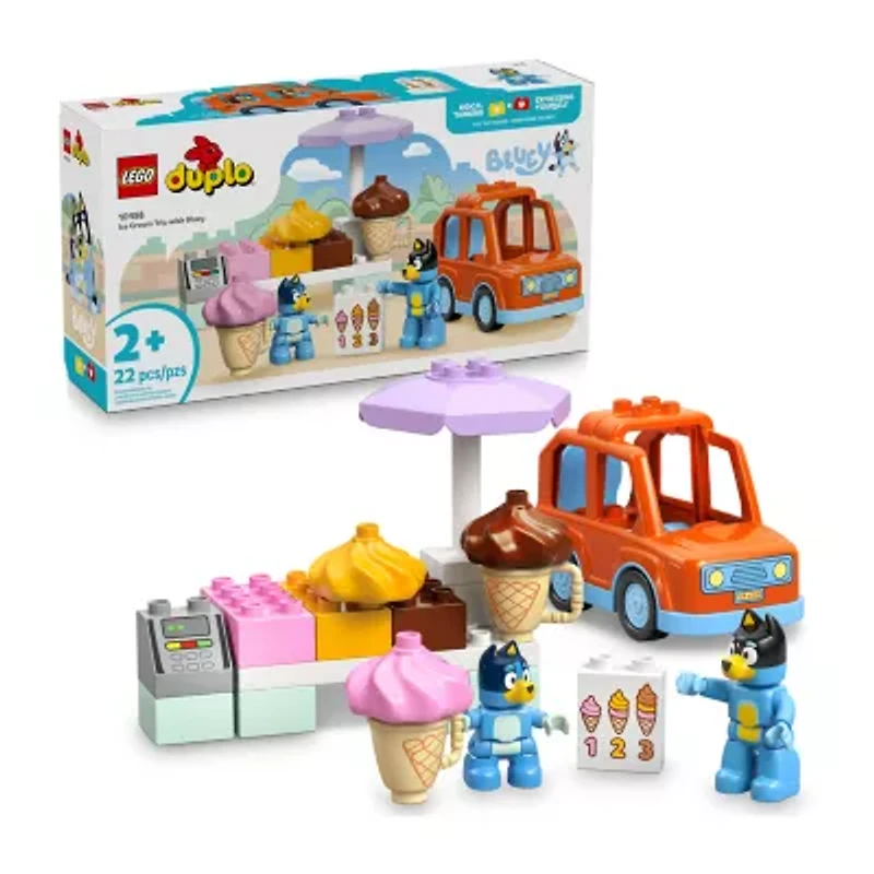 LEGO® DUPLO® Ice Cream Trip With Bluey 10458 Building Set (22 Pieces)