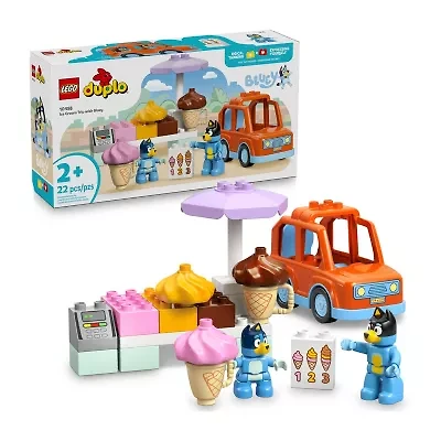 LEGO® DUPLO® Ice Cream Trip With Bluey 10458 Building Set (22 Pieces)