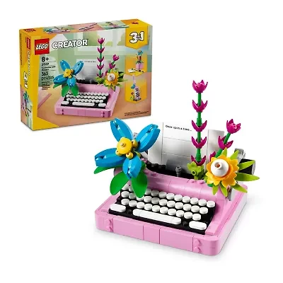 LEGO® Typewriter With Flowers 31169 Building Set (363 Pieces)