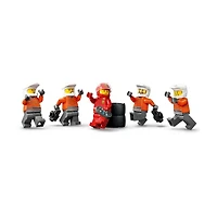 LEGO® F1® Pit Stop and Pit Crew with Ferrari Car 60443 Building Set (322 Pieces)