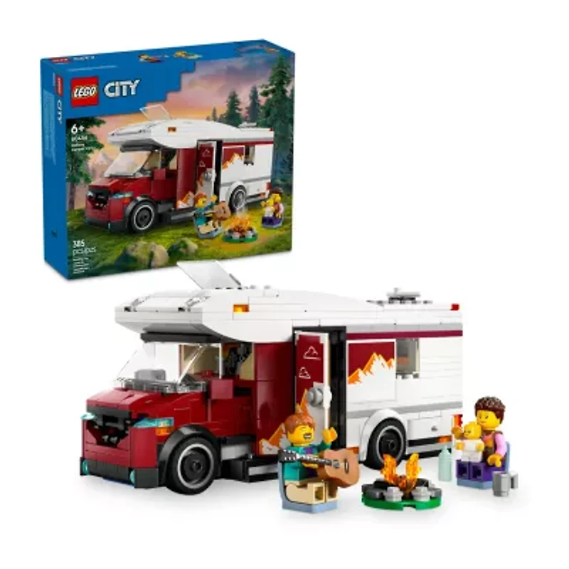 LEGO® Holiday Adventure Camper Van 60454 Building Set (385 Pieces)