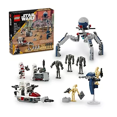 LEGO® Clone Trooper™ & Battle Droid™ Battle Pack 75372 Building Set (215 Pieces)