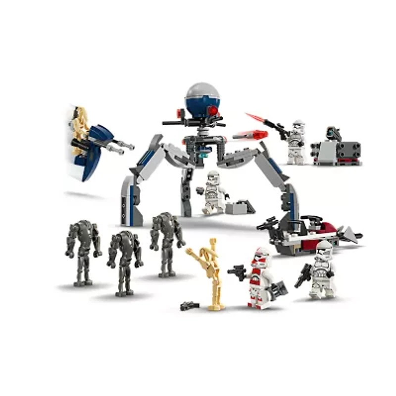 LEGO® Clone Trooper™ & Battle Droid™ Battle Pack 75372 Building Set (215 Pieces)