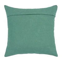 Vibhsa Vibhsa Christmas Holly Leaves Throw Pillow – 20"X20" Square Throw Pillow