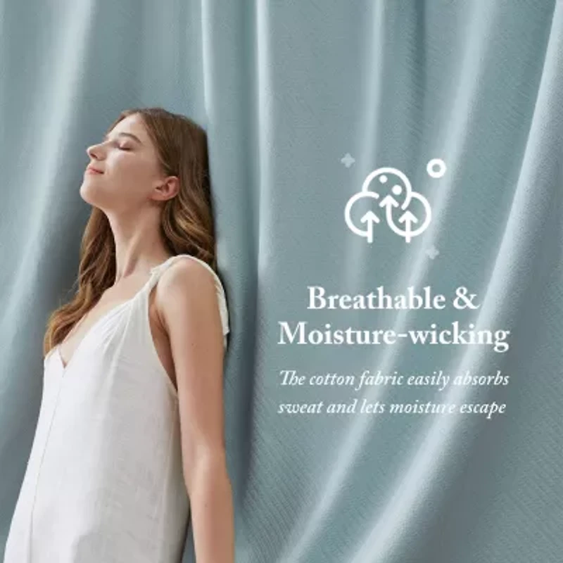 Madison Park Liquid Cotton Blanket