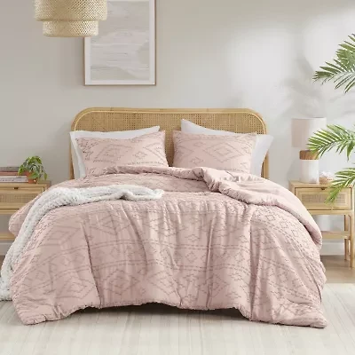 510 Design Gigi Geometric Tufted Lightweight Easy Care Comforter Set