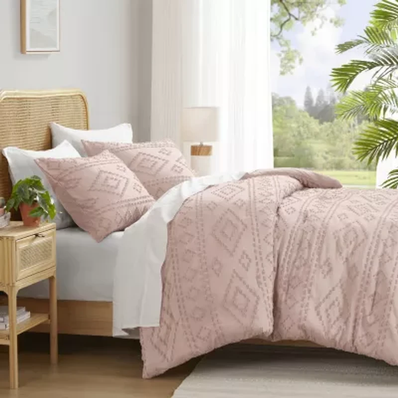 510 Design Gigi Geometric Tufted Lightweight Easy Care Comforter Set