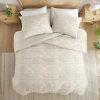 510 Design Gigi Geometric Tufted Lightweight Easy Care Comforter Set
