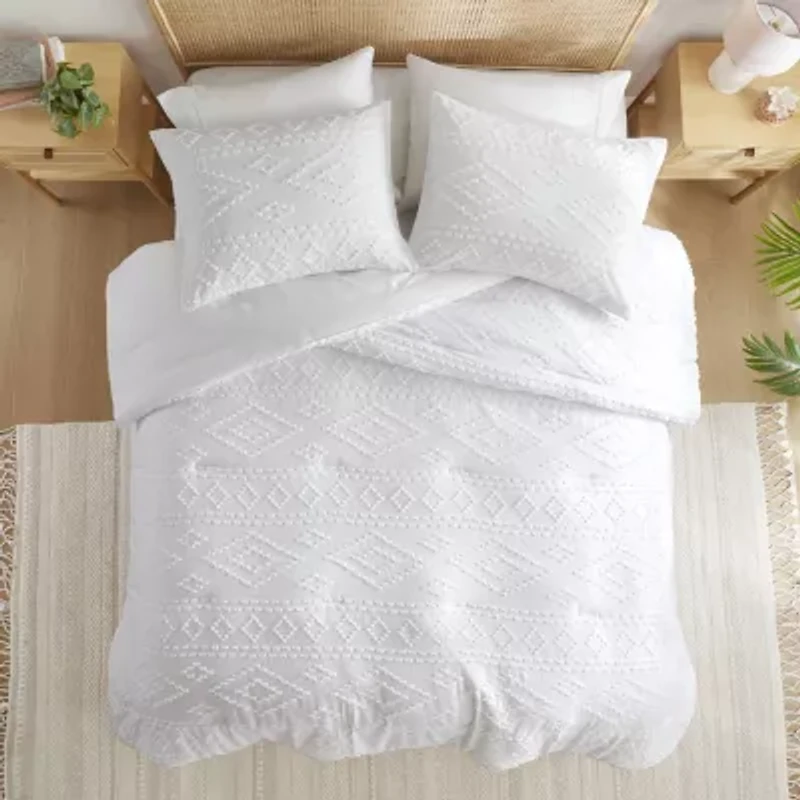 510 Design Gigi Geometric Tufted Lightweight Easy Care Comforter Set