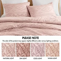 510 Design Gigi Geometric Tufted Lightweight Easy Care Comforter Set