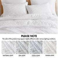 510 Design Gigi Geometric Tufted Lightweight Easy Care Comforter Set