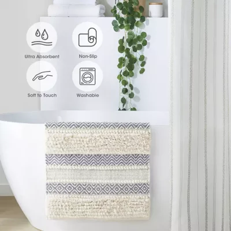 INK+IVY Bath Rug