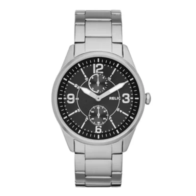 Relic® Crosby Mens Stainless Steel Watch  ZR15746