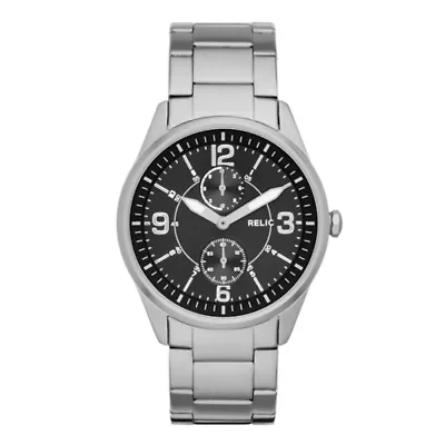 Relic® Crosby Mens Stainless Steel Watch  ZR15746