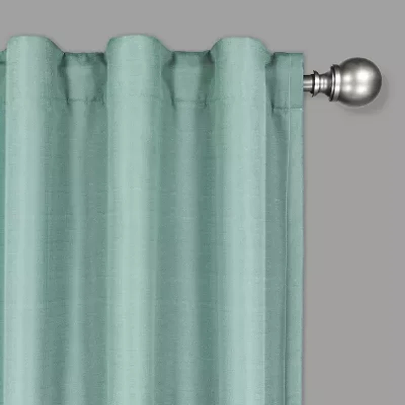 Eclipse Summit Energy Saving Draft Stopper Back-Tab Single Curtain Panel