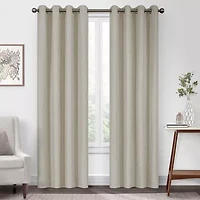 Eclipse Kira Grommet Top Blackout Single Curtain Panel