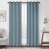 Eclipse Kira Grommet Top Blackout Single Curtain Panel