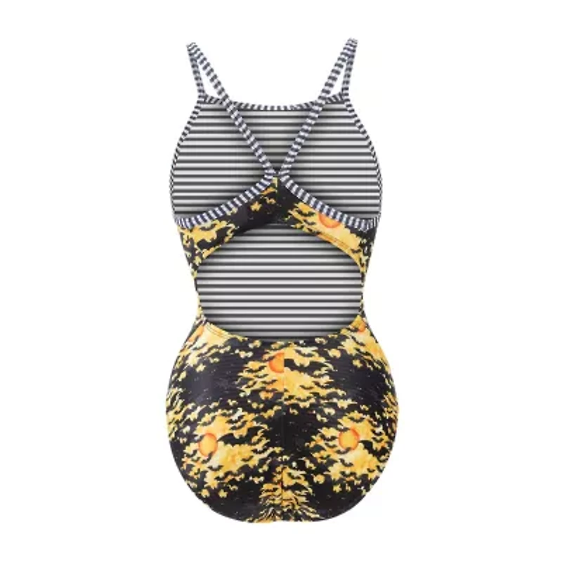 Dolfin Womens Easy-on + Easy-off Juniors One Piece Swimsuit
