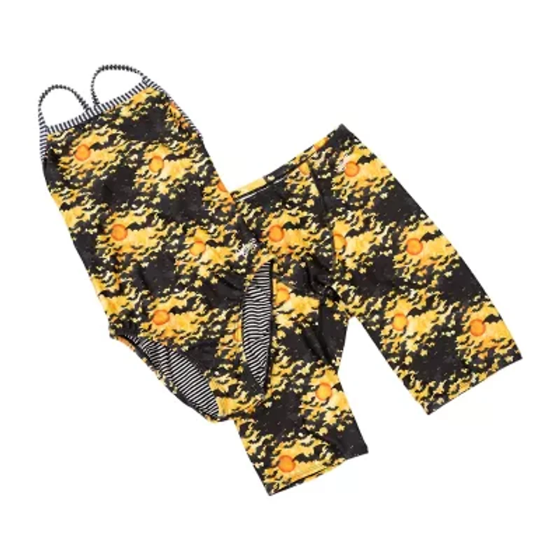 Dolfin Womens Easy-on + Easy-off Juniors One Piece Swimsuit