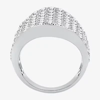(G / Si1-Si2) Womens 4 CT. T.W. Lab Grown White Diamond 14K Gold Cocktail Ring