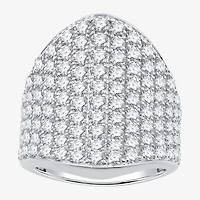 (G / Si1-Si2) Womens 4 CT. T.W. Lab Grown White Diamond 14K Gold Cocktail Ring