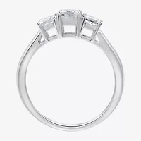 Love Lives Forever (G / Si1-Si2) Womens 1 CT. T.W. Lab Grown White Diamond 10K Gold 3-Stone Engagement Ring