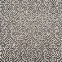 Queen Street Blythe Silver Rod Pocket Waterfall Valance