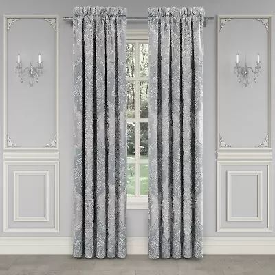Queen Street Santina Rod Pocket Blackout Set of 2 Curtain Panel