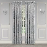 Queen Street Santina Rod Pocket Blackout Set of 2 Curtain Panel
