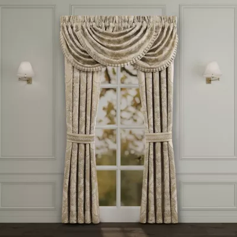 Queen Street Santina Rod Pocket Blackout Set of 2 Curtain Panel