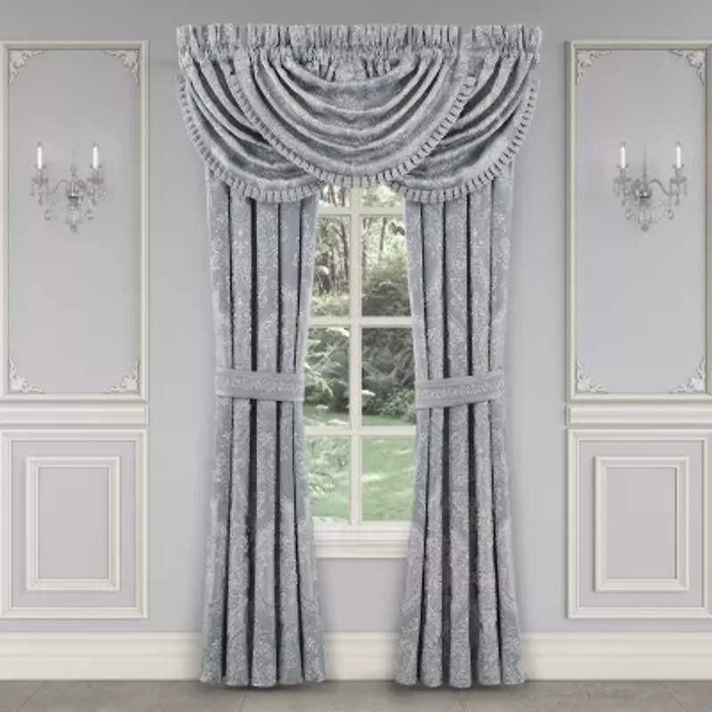 Queen Street Santina Rod Pocket Blackout Set of 2 Curtain Panel