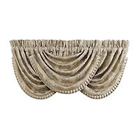 Queen Street Santina Rod Pocket Waterfall Valance