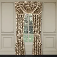 Queen Street Grandville Rod Pocket Blackout Set of 2 Curtain Panel