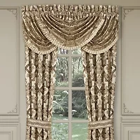 Queen Street Grandville Rod Pocket Blackout Set of 2 Curtain Panel