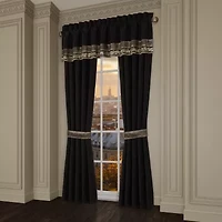 Queen Street Lavinia Rod Pocket Blackout Set of 2 Curtain Panel
