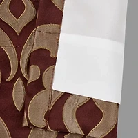 Queen Street Roman Rod Pocket Blackout Set of 2 Curtain Panel